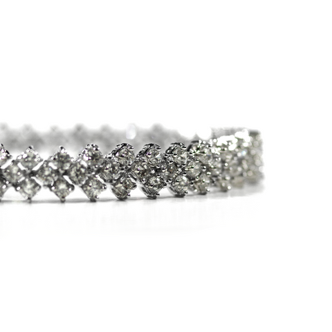 Silver Plated Gemstone Bracelet