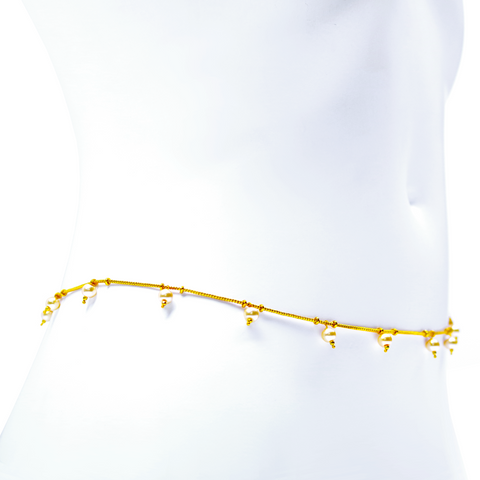 Lavish In Rose Gold Necklace Set