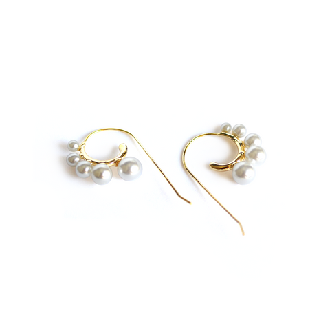 Gemstone Medley Linear Earrings
