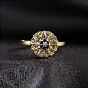 Gold Sun Ring