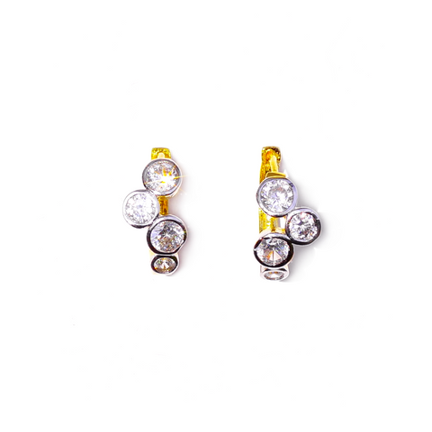 Helios Gold Plated Earrings