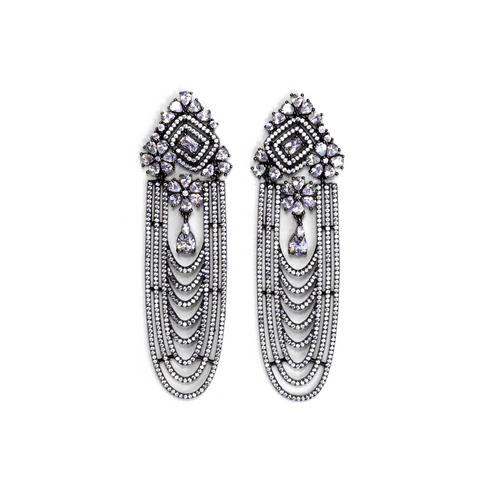 Agatha Silver Earrings