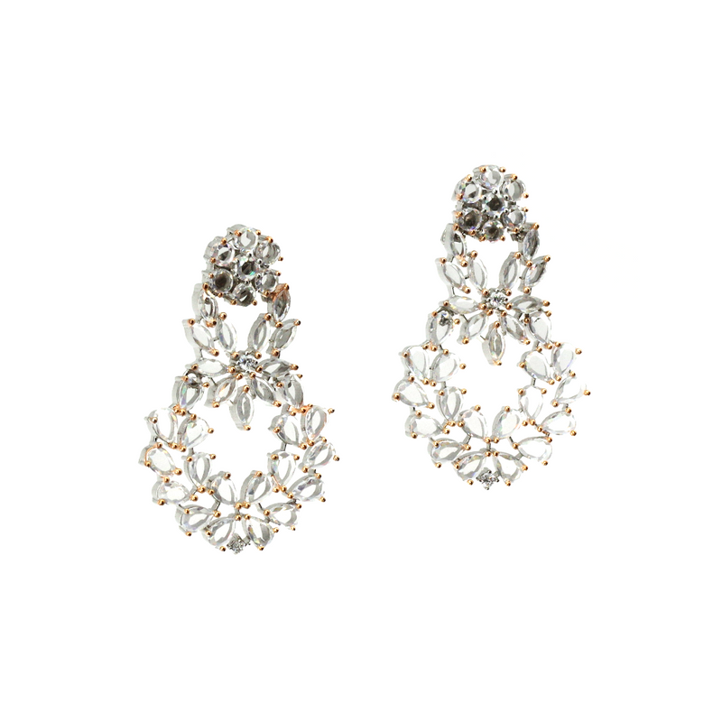 Rose Gold Earrings