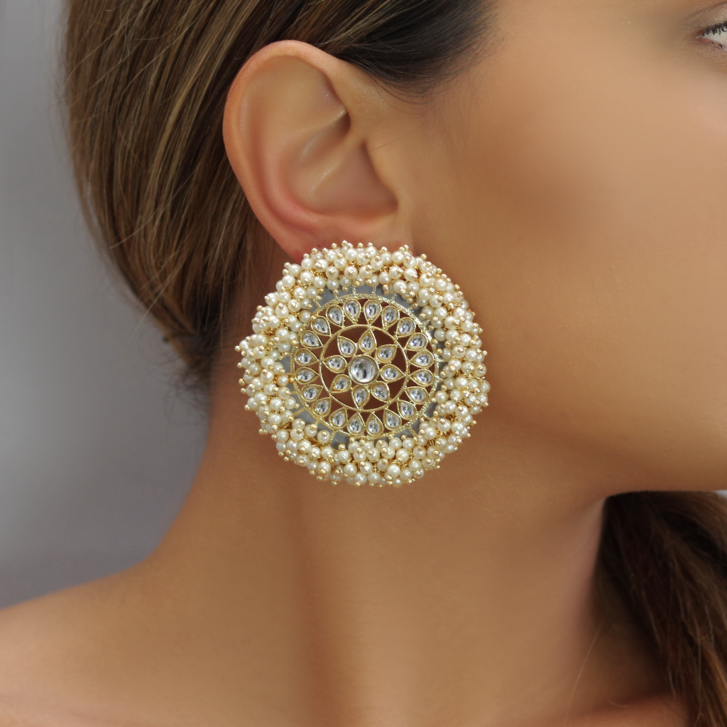 Pearl Statement Earrings