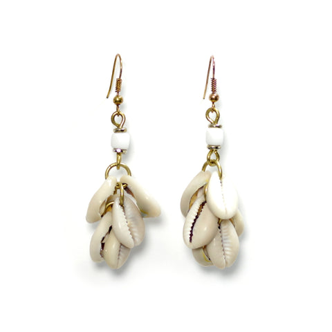 Tribal Pearl Earrings