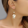 Seashell Cluster Earrings