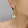 Seashell Halo Earrings