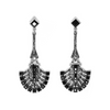 Pearl Accented Bloom Drop Earrings