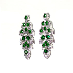 Emerald Drop Earrings