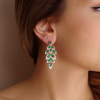 Emerald Drop Earrings