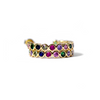 Gemstone Hoop Earrings