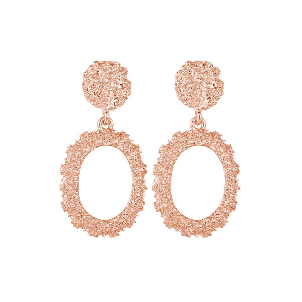 Rose Gold Earrings