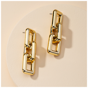 Gold Chain Earrings