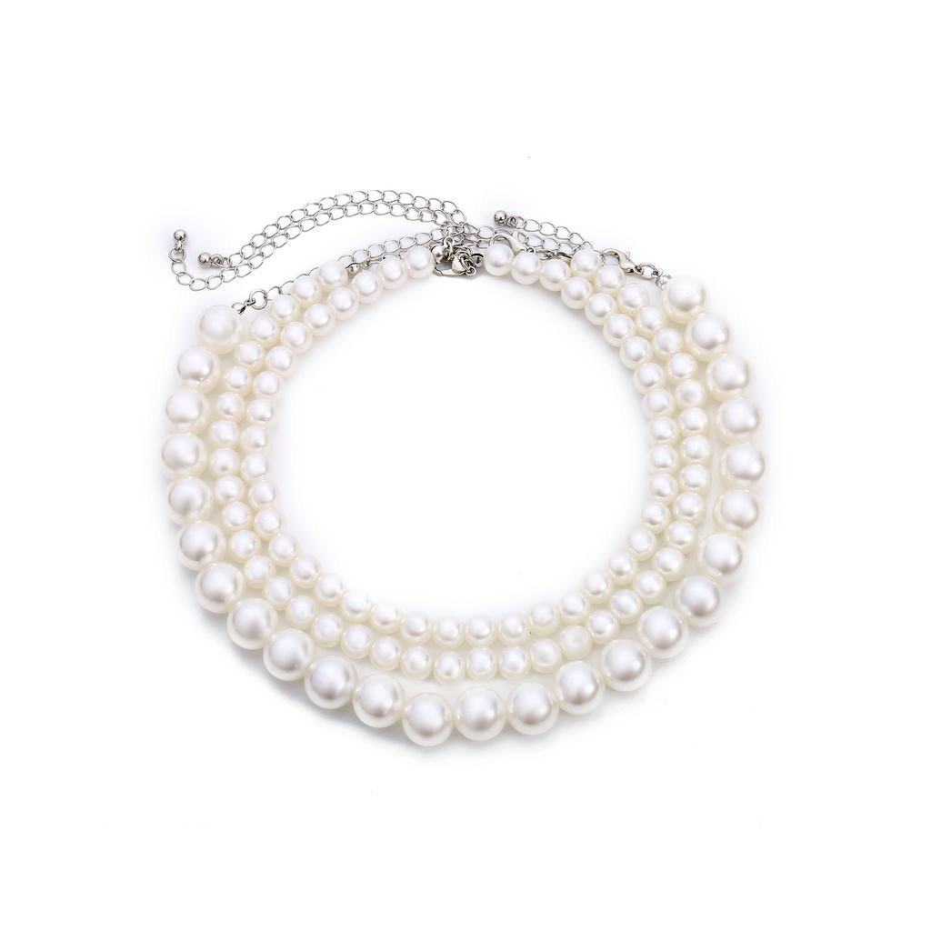 Layered Pearl Necklace