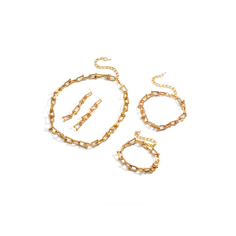 Gold Plated Ava Set