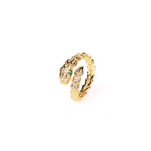 Art Deco Snake Ring
